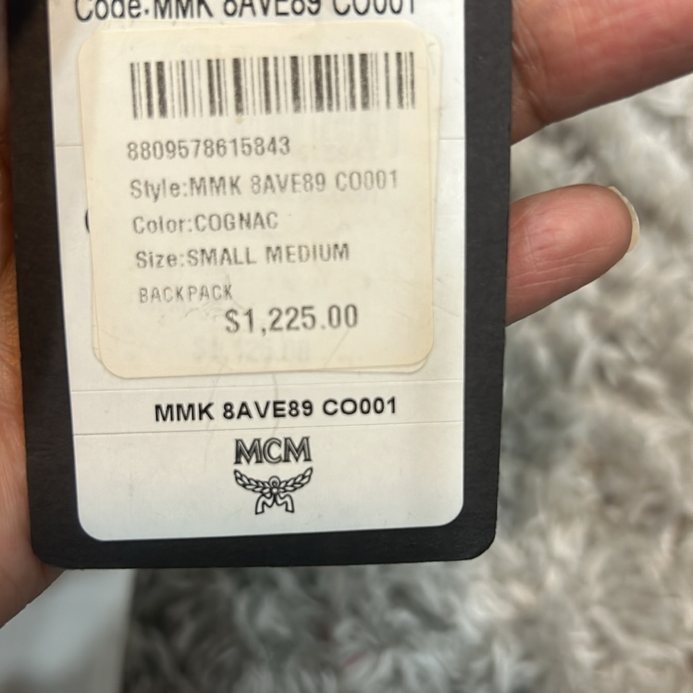 MCM backpack (BNWT)UNISEX HOST PICK - Picture 10 of 12